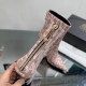 20230923 P350Versace New Spring/Summer 2023 Short Boot Stadium Milan Show features a minimalist and capable silhouette, a fairy tale Atlantis or magical ocean theme, bright fluorescent colors and various color schemes, vibrant colors and free contours, wh