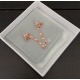 2023.07.23 D * or Latest Rose Gold CD Earrings Consistent Z Brass Material
