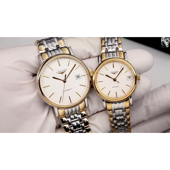 20240408 White steel: 480 gold ➕ 20. (Men's version can choose original hollowed out lump) ➕ 20. Longines~People friendly version of the magnificent series of couple watches [Strong], original West Iron City 8215 movement, Swiss shell craftsmanship, 316 p