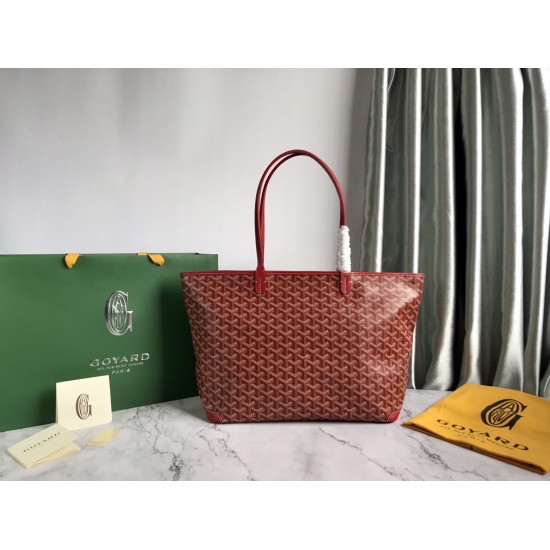 20240320 Large P810 [Goyard Goya] New zippered large tote bag, shopping bag, brand has undergone multiple research and improvements, continuously improving the fabric and leather, and exclusive customization in all aspects ™ If you are worried that the sa