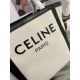 2023.07.20 Celine: Summer Canvas Bag Cabas' latest pre order model is a favorite at a glance. This must be the hottest beach bag in summer. Paired with cotton fabric and black border, it outlines a neutral and tough style. The content is huge and lightwei
