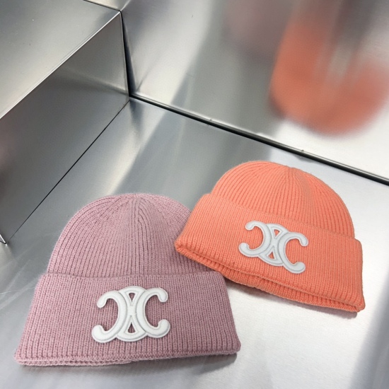 2023.10.2 Run 45 Celin~Autumn and Winter New Cold Hat Knitted Hat Super Soft and Elastic, Very Warm, The Concave Shape is Absolutely Great!