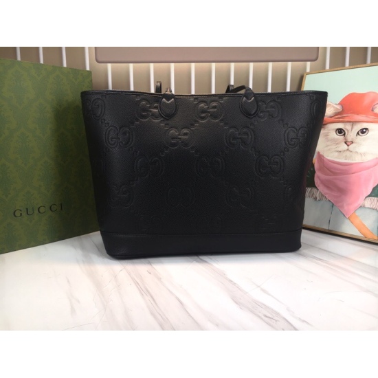 July 20th, 2023, batch of Gucci counter quality, top quality original order goods, physical photos! Model number 726755 Brown Litchi Press G~Dimensions: W 40x H 33x W 19cm, shipped.