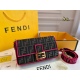 2023.10.26 P185 (with box) size: 2614FENDI Fendi baguette vintage stick bag Fendi canvas splicing FF vintage, combining fashion and practicality! It's easy to carry, easy to carry, and it looks great with every outfit ✅