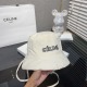 2023.10.02 Special Approval 50Celine Sailin * Down Korean Fisherman Hat Lightweight and thin down fabric feels pure white in winter, and wearing a light khaki looks great when photographed. It is very light and warm, and the style is timeless