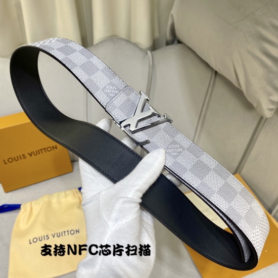 2023.08.24 Width: 40mm Lvjia Early Spring New Product Original Single Quality Width 4.0cm Double sided Available New Modern and Fashionable Canvas Backing Original Cowhide Bottom with Classic and Exquisite Buckle Design Top Material Top Handmade Support N