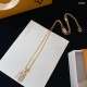 20240411 BAOPINZHIXIAO New Lv Louis Vuitton Necklace Platinum Gold 25