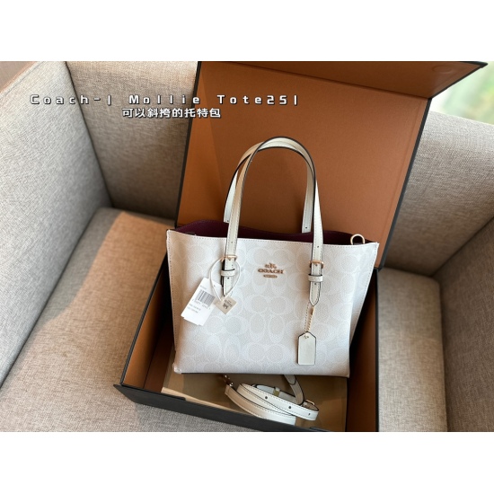 2023.09.01 Box size: 25 * 20cmc Small size tote bag Mollie Tote and other scaled down tote bags, compact to carry, but with three compartments! Practical with a perfect score of 100! Can cross body, free hands!
