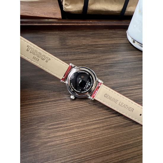 20240417 White 240 Rose Gold 260 Drill Ring ➕ 30] [A small amount of Chinese red [firecrackers] 2024 new product] TISSOT Tissot official new product Carson Zhenwo series exploration, retaining the minimalist design of the dial [applause] tasting minimalis