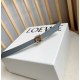 20231004 LOEWE (Loewe) Counter Latest Same Belt [Celebration] [Celebration] Selection of Smooth Cow Leather Double Sided Belt with Bright Anagram Cube Needle Buckle with Five Holes for Excellent Adjustment of Craftsmanship and Personalized Design. Exquisi