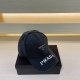 2023.10.2 P50 PRADA Prada's new embroidered baseball cap for autumn and winter, new baseball cap for autumn and winter, minimalist brand, get started now