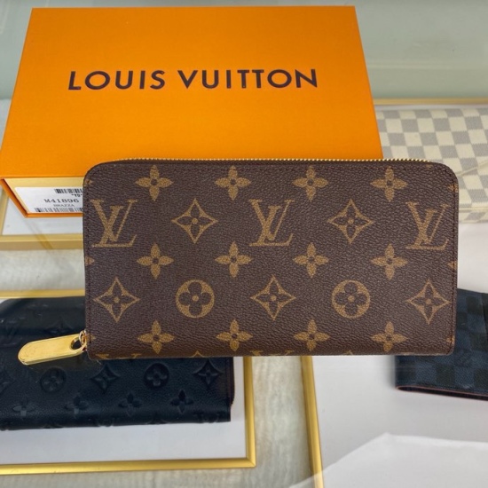 20230908 Louis Vuitton] Top of the line original exclusive background M41896 Large red size: 19.5 x 10.5 x2.5 cm Now it's an upgraded Zippy wallet! The latest version of the iconic wallet features 4 new credit card slots and a colorful leather lining. The