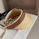 220240401 70LOEVE Roewe Sky Top Duck Tongue Hat, Straw Hat, Original Quality, Exquisite Craftsmanship, High Luxury, Very Breathable and Adjustable,