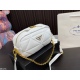 2023.11.06 225 Gift Box Prada Camera Bag Vintage Small Square Bag Size Just Right for Daily Needs Size: 22.12cm