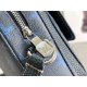 20231125 570! The M81854 denim blue M69404 Christopher mini handbag is made of Louis Vuitton's iconic Monogram Macassar material and matte metal parts, paired with adjustable shoulder straps, giving it a dynamic vibe. Additionally, there is a spacious com