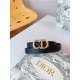 On October 14, 2023, the Dior waistband features a retro gold decorative metal CD buckle, which is slim in style and can be paired with skirts, pants, or dresses to enhance the body shape. Belt width: 2.0cm