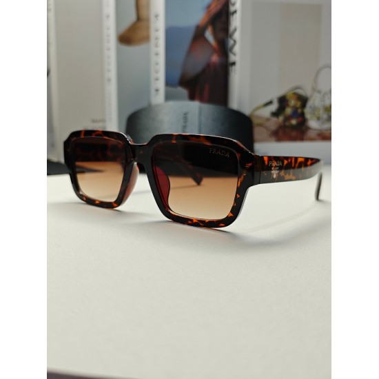 20240413 P85 Prada/Prada Sunglasses Unisex Fashion Personalized Retro Rectangular Full Frame