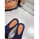 20240403 [2024/Chloe Slippers]: Comfortable and fashionable choices. Color options are diverse: black, brown, light blue, and dark blue. Fabric: imported sheepskin+denim, with a leather sole that perfectly combines comfort and fashion. Suitable for leisur