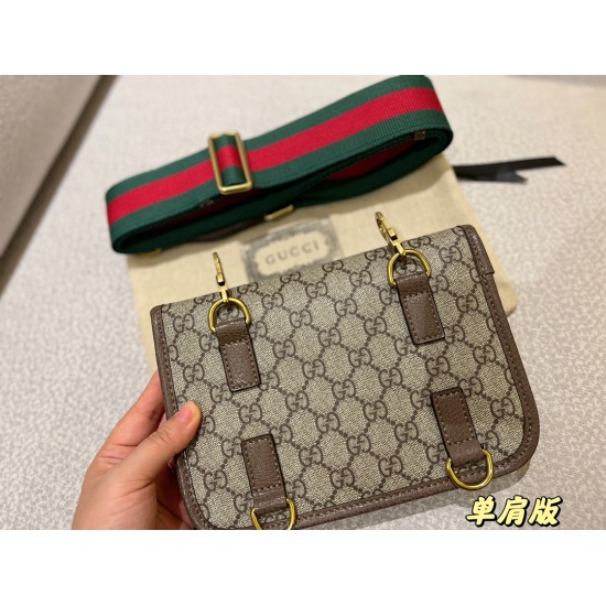 2023.10.03 175 box size: 20 * 13cm ✅ Original single GG tiger head shoulder bag, hurry up and grab it ‼ : ‼ Take good care of every detail, tiger head hardware washing water label, and your own details ‼ :