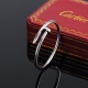 2023.10.05 65 Cartier Diamondless Nail Bracelet (multiple character prints in higher versions)