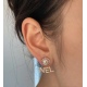 20240411 BAOPINZHIXIAO22 Chanel Asymmetric Earrings: Two Wears Super Gentle One with Eyes Closed