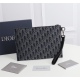 20231126 350 Counter Authentic Available for Sale [Top Quality Original Order] Dior OBLIQUE Handbag [Comes with Counter Authentic Box] Model: 2OBCA225-1YSE (Blue Jacquard) Size: 27 * 19 * 1cm Physical Photo, Same as Goods, Heavy Gold Authentic Printing an