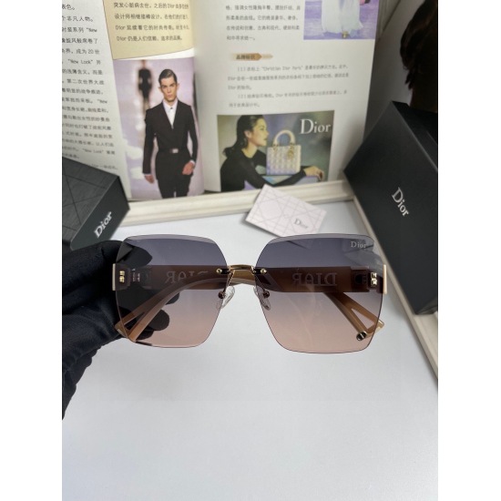 20240413: 80. Dior Dior women's sunglasses: high-definition nylon lenses, fashionable face shaping, brand style, fashion style 7238