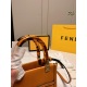 2023.10.26 P190 (Folding Box) size: 1813FENDI Fendi Mini Music Tote Bag Unique Hawksbill Organic Glass Handle Design ⚠️ Two handheld and adjustable detachable shoulder straps, creating a sense of sophistication that meets daily needs, perfect for street s