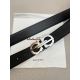 Ferragamo men's counter features a matching metal buckle and a double-sided leather waistband on the top layer, suitable for business, commuting, and leisure occasions. 3.5cm