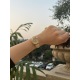 20240408 Gold and White Same Price 230__ Mini Size 28mm Original Factory Moulded Latest Gucci G-Timeless Series, Millimeter Quartz Women's Watch, Traditional Chinese Red Celebration Style, Created with Holographic Effect to Create Three Dimensional Sense,