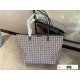 2023.09.03 195 box size: 32 (bottom width) * 30cmTb shopping bag High quality TORY BURCH TB Tote can fit a 10 inch tablet
