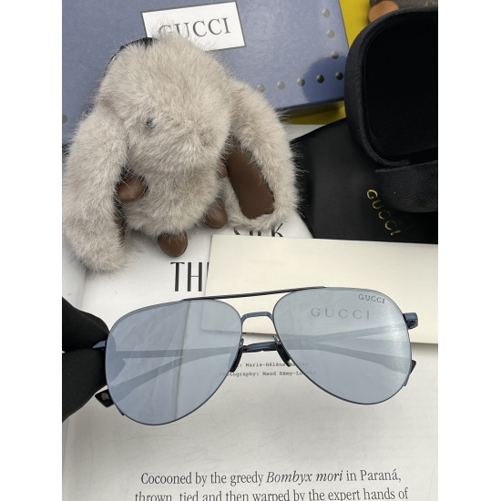 220240401 P115 ♦️  GUCCI 2024 new pair of sunglasses for men and women, polygonal sunglasses with IP electroplating that never fades, super light, and super elastic. The entire pair of glasses has no screws, and the most important thing is that it does no