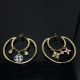 20240411 BAOPINZHIXIAOLV Earring New Product Color Separation Moon Star Earring Number: BP715338833