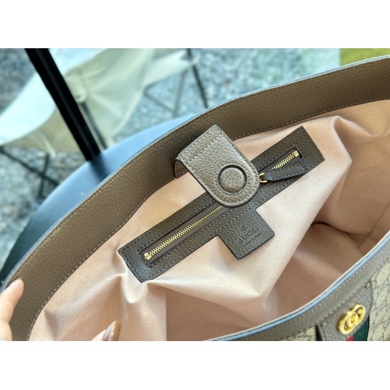 2023.10.03 190 Gucci/Gucci New Ophidia Series GG Tote Bag Handheld Shoulder Bag Size: 35.29