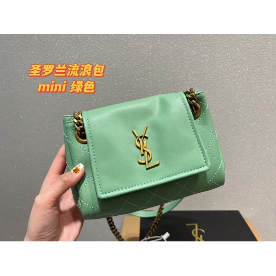 2023.10.18 Mini P240 Aircraft Box Complete Package ⚠️ Size 18.13 Saint Laurent Flip Chain Bag ysl nolita is a small package suitable for spring and summer. Your world's top looks super beautiful small bag