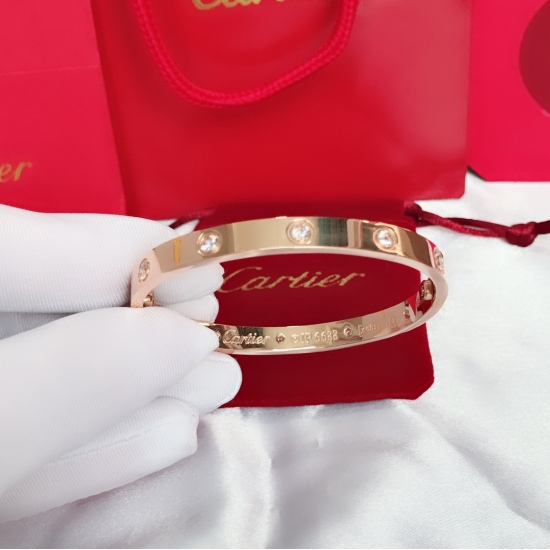 20240411 BAOPINZHIXIAO Cartier Bracelet Ten Diamond Classic ❤ thirty