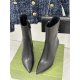 2023.11.19 Number 2022460GuccL Classic High Heel Double G Letter Printing Side Zipper Pointed Boot Series ꫛꫀꪝ➫ Material: Original Customized Calf Leather/GG Printed Fabric Inner Lining and Feet are all Water Dyed Sheepskin, Italian Imported Cow Leather Bi