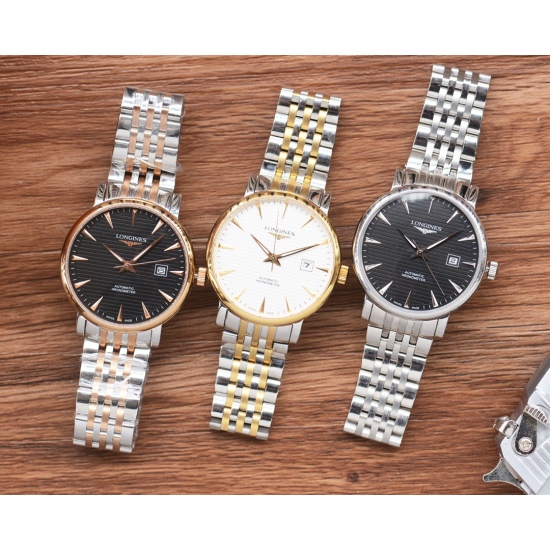 20240408 Belt 420, Steel Belt 440, West Rail City ➕ 120 Men's Favorite Three Needle Watch ⌚ [Latest]: Longines Best Design Exclusive First Release [Type]: Boutique Men's Watch [Strap]: Real Cowhide/316 Strap [Movement]: High end Fully Automatic Mechanical