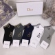 2024.01.22 Dior New Short Socks! A box of five pairs, synchronized stockings and socks at the counter, a must-have for trendsetters and a great match for big brands on the street