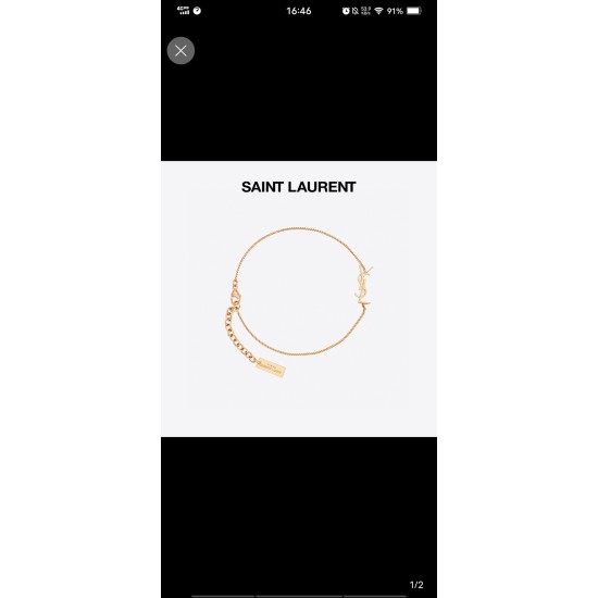 20240411 BAOPINZHIXIAOYSL New Saint Laurent Bracelet 16