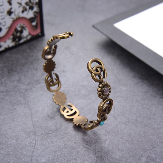 20240411 BAOPINZHIXIAO ❇ Gucci Gucci Bracelet and Bracelet Special 25% ❇ Retro style, fashionable design, beautiful counter material