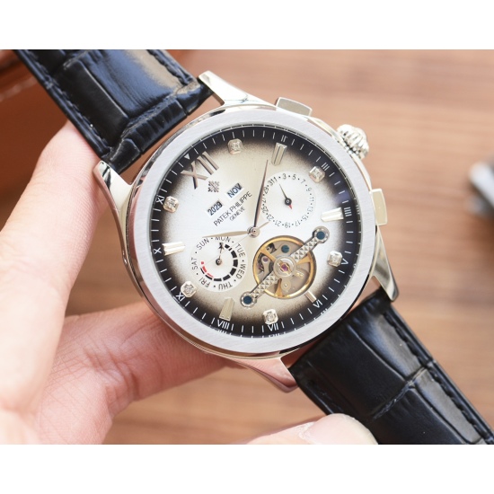 20240408 520 Men's Favorite Multifunctional Watch ⌚ 【 Latest 】: Patek Philippe's Best Design Exclusive First Release 【 Type 】: Boutique Men's Watch 【 Strap 】: Real Cowhide Watch Strap 【 Movement 】: High end Fully Automatic Mechanical Movement 【 Mirror 】: 