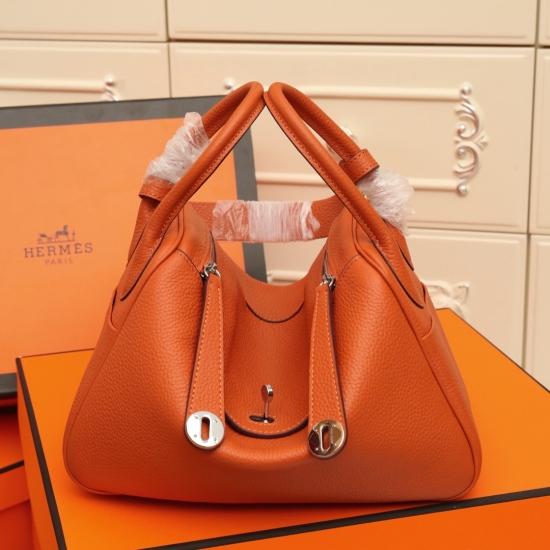 20240317 Original Order New Background (Gold and Silver Buckle in Stock) Hermes Lindy (Chinese Name: Lindy Bag) 26cm Batch: 580, 30cm Batch: 600 Hermes Most Celebrity Style Bag Hermes Most Celebrity Style Bag, Easier and Elegant Original Order Quality, Re