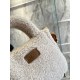 2023.10.03 p160ugg Lamb Curled Hair Small Vegetable Basket 20cm