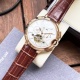 20240408 White Shell 570, Rose Gold 590. [Elegant temperament, classic fashion] Cartier men's watch with fully automatic mechanical movement, mineral reinforced glass 316L stainless steel case, genuine leather strap, fashionable, casual, business essentia