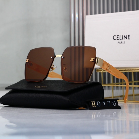 20240330 2024 [New] Brand: Celine Material: Poly nylon high-definition lens frameless design