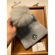 2023.10.02 75. Cover your mouth. [Wool single hat with fox fur ball] Customer supplied small wool! Precious and precious soul hat! Customer supplied colored yarn. Each color is very beautiful! Classic! Soft and greasy feel. 70% wool ➕ 30% rabbit hair. A l