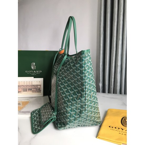 20240320 p580 [Goyard Goya] New single sided oversized shopping bag, upgraded with bag clip, GY020144. The brand was founded in 1853 and has a history of over 160 years. The fabric is woven from a mixture of hemp, cotton, and hemp fibers, and then coated 