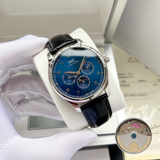 20240408 White Shell 460. ❤️❤️ Identify 3836 movements, comparable to non market Dandong movements ❤️❤️ 【 New Product Launch Classic Work 】 Wanguo-IWC Men's Watch Fully Automatic 3836 Mechanical Movement Mineral Reinforced Glass 316L Precision Steel Case 