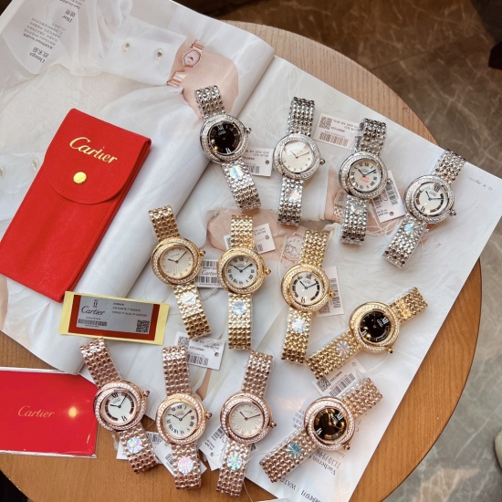 20240417 550 ✨ Popular Middle Ages Arrived ‼️✨ Good quality, accurate attention to actual shooting details, WYSIWYG card home time circulation series classic vintage watch, true fragrance warning ⚠️ Cartier's Little Whirlwind's hottest Vintage ✔️ The oute